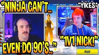 NickMercs MAKES FUN of Ninja After Thinking He's The BEST Fortnite Player! Tfue's The Best