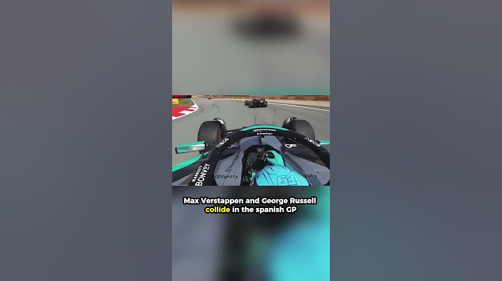 "Verstappen vs Russell – Who Was at Fault in Spain? 💥🇪🇸"