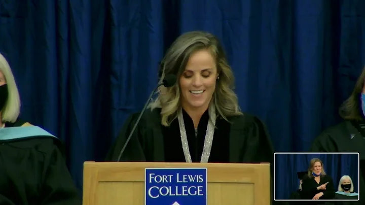 LPEA CEO, Jessica Matlock gave speech to graduates...