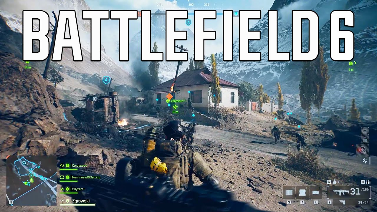 Battlefield 6: Conquest No Commentary Gameplay - YouTube