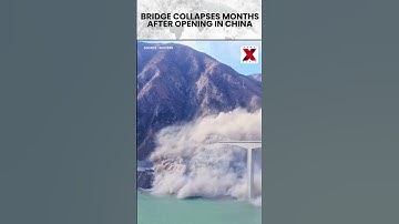 Bridge Linking China’s Heartland to Tibet Collapses After Landslide | NewsX World