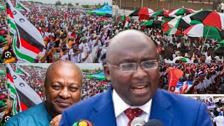 Mahama and the NDC boys exposed: apologize to Dr. Bawumia and his wife, or else you'll see fire.