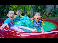KOLAM RENANG AZAM RUSAK 😭 BELI KOLAM BERENANG BARU