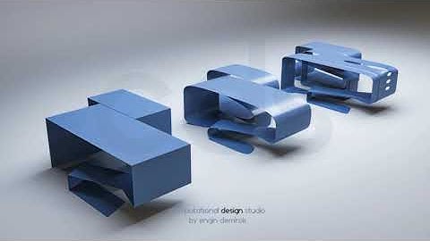 computational design strategies I folding technique 2 I 3DS Max I (intermediate)