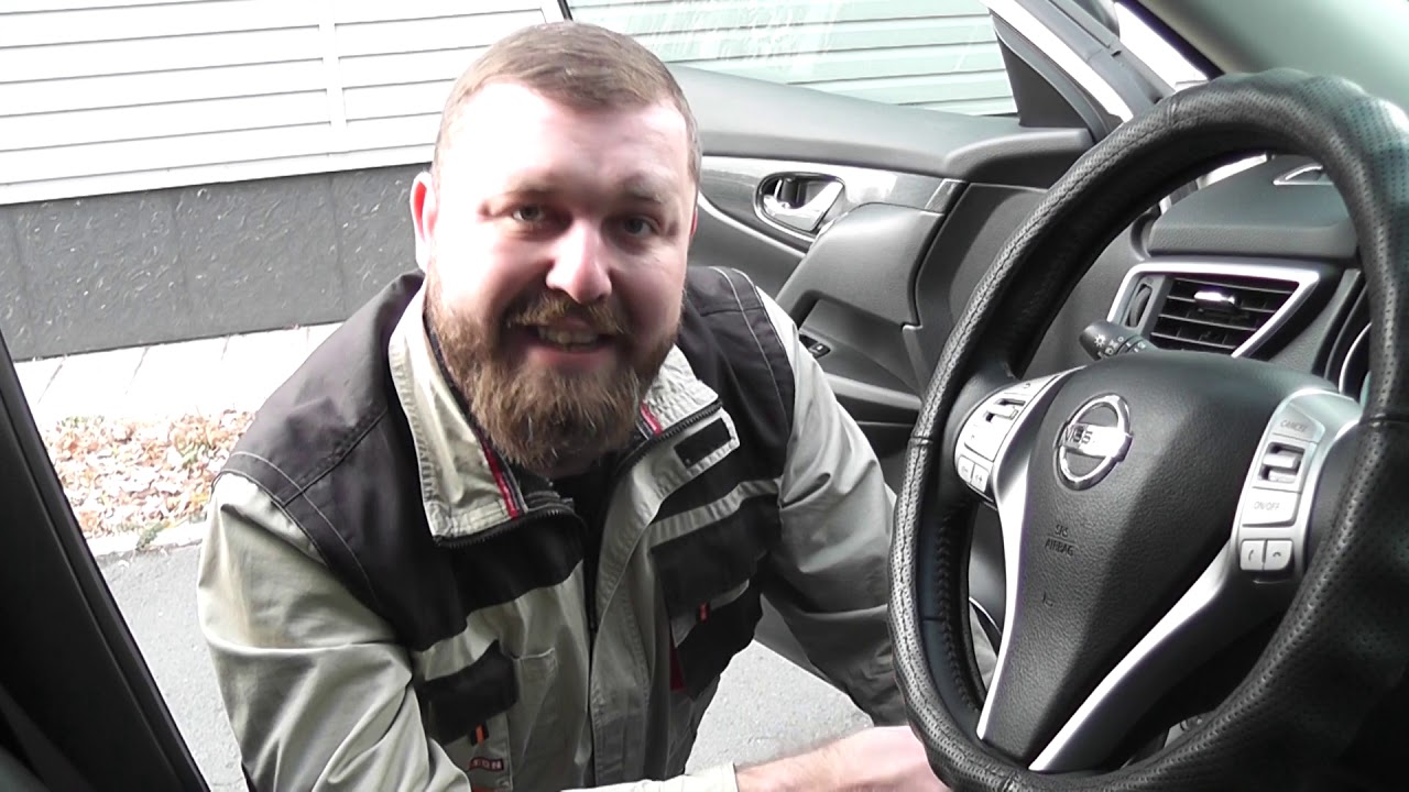 Установка блокиратора "Перехват - Универсал" на Nissan X-Trail - YouTube