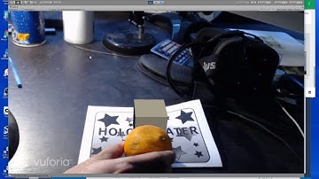 Experimenting with Occlusion in AR.