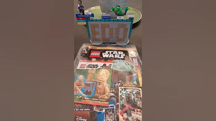 C3PO and Gonk droids Lego Star Wars #legoshorts