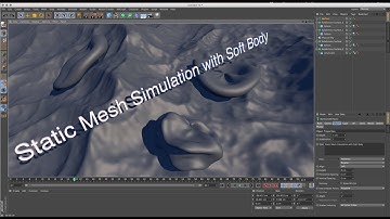 Dynamic Static Mesh With Soft Body Simulation in Cinema 4D R16
