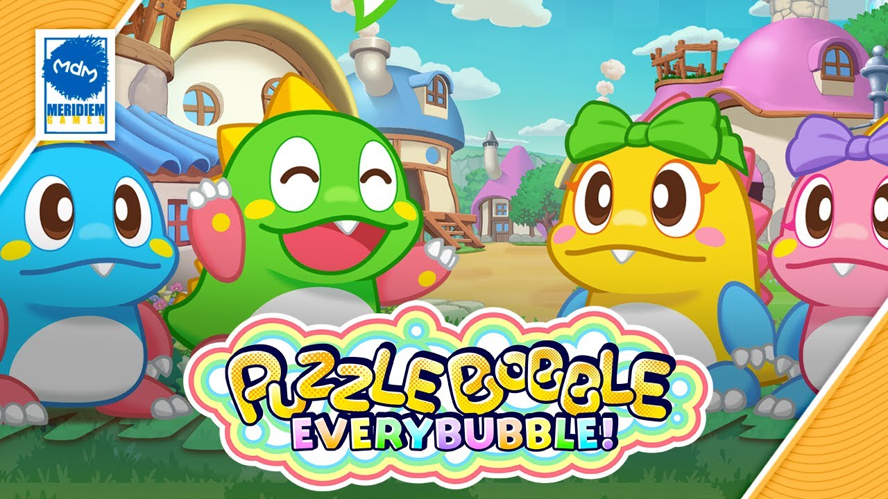 Puzzle Bobble Everybubble! incluirá o modo Puzzle Bobble vs. Space Invaders