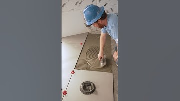 Behind the Scenes of a Large Format Tile Install #tile #tiles #tileinstallation