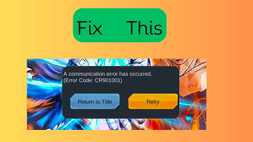 How to Fix “Error Code: CR901004” on Dragon Ball Legends
