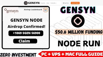 Gensyn Node Run Free to Join with $50.6 Million Funding | Full Guide for VPS & PC & Mac Users