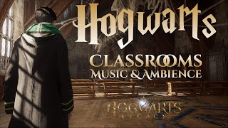 Charms, Potions, Transfiguration, Dark Arts | Hogwarts Legacy Classroom Ambience | Harry Potter