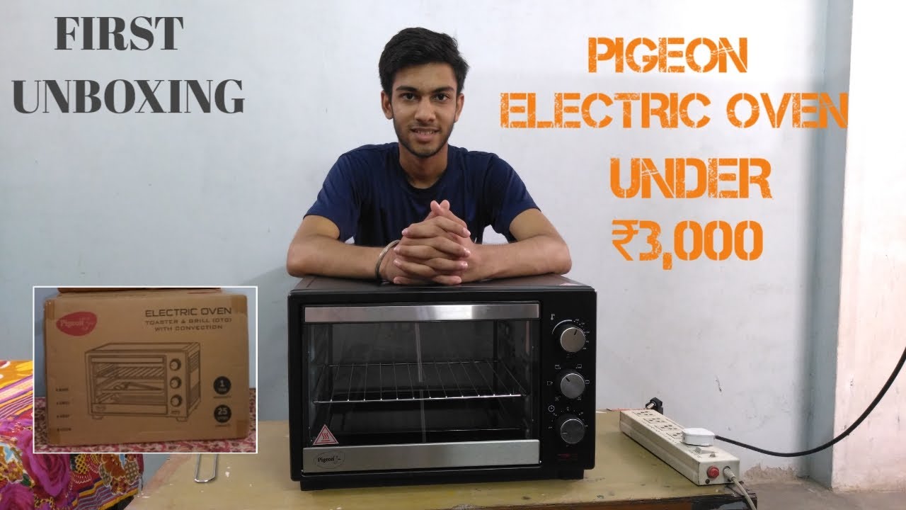 Pigeon electric OTG oven unboxing 25ltr YouTube
