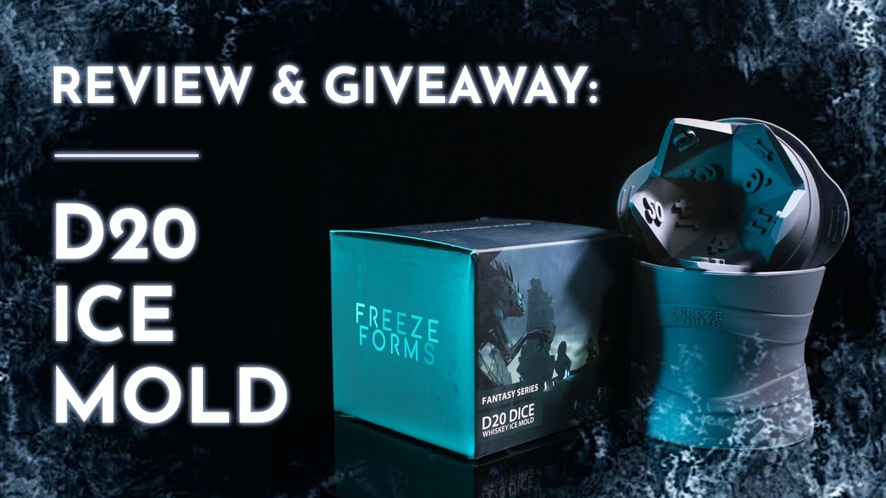 D20 Ice Mold Review & Giveaway 