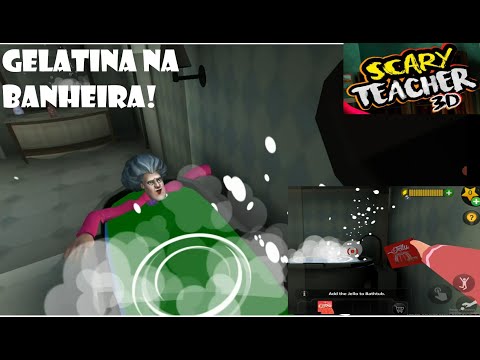 Professora Malvada fase da banheira - SCARY TEACHER 