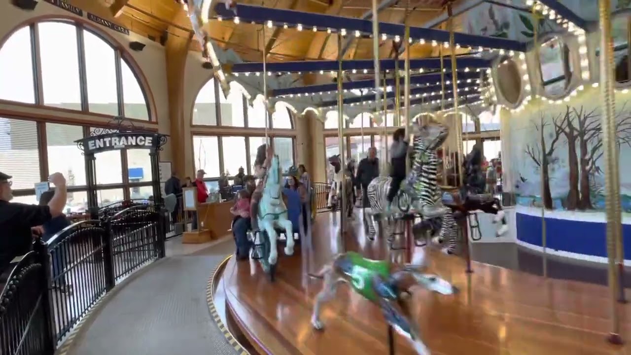 Albany, Oregon, Historic Carousel and Museum. With restored calliope.