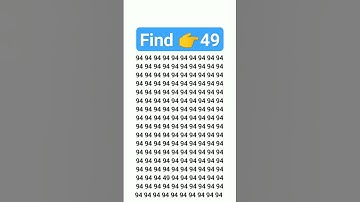 Can you find the odd Number | I give you challenge | Because it