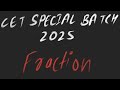 Haryana CET Math | Fractions Chapter 2 Explained in Easy Way | Group C &amp; D Exam Preparation 2025