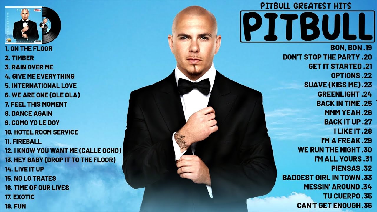 Pitbull Songs Playlist   The Best Of Pitbull   Pitbull Songs Greatest Hits Full Album