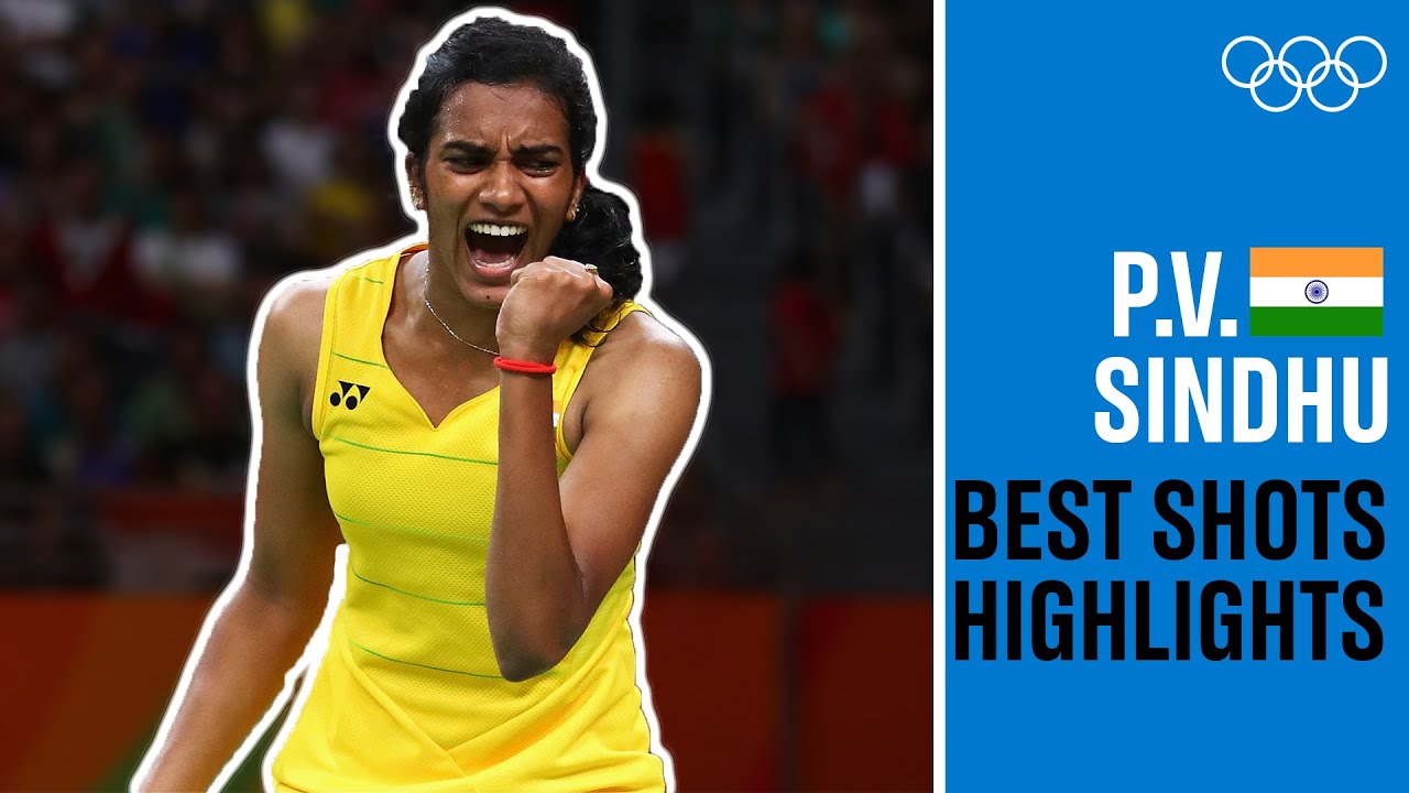 PV Sindhu's 🇮🇳best shots at the Olympics! - YouTube