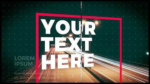 Dynamic Media Opener | After Effects template