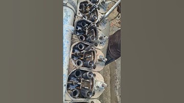 kirloskar Engine #Crankshaft #repair #jcb #toptrending #tractor #automobile #Ahiddenengineer