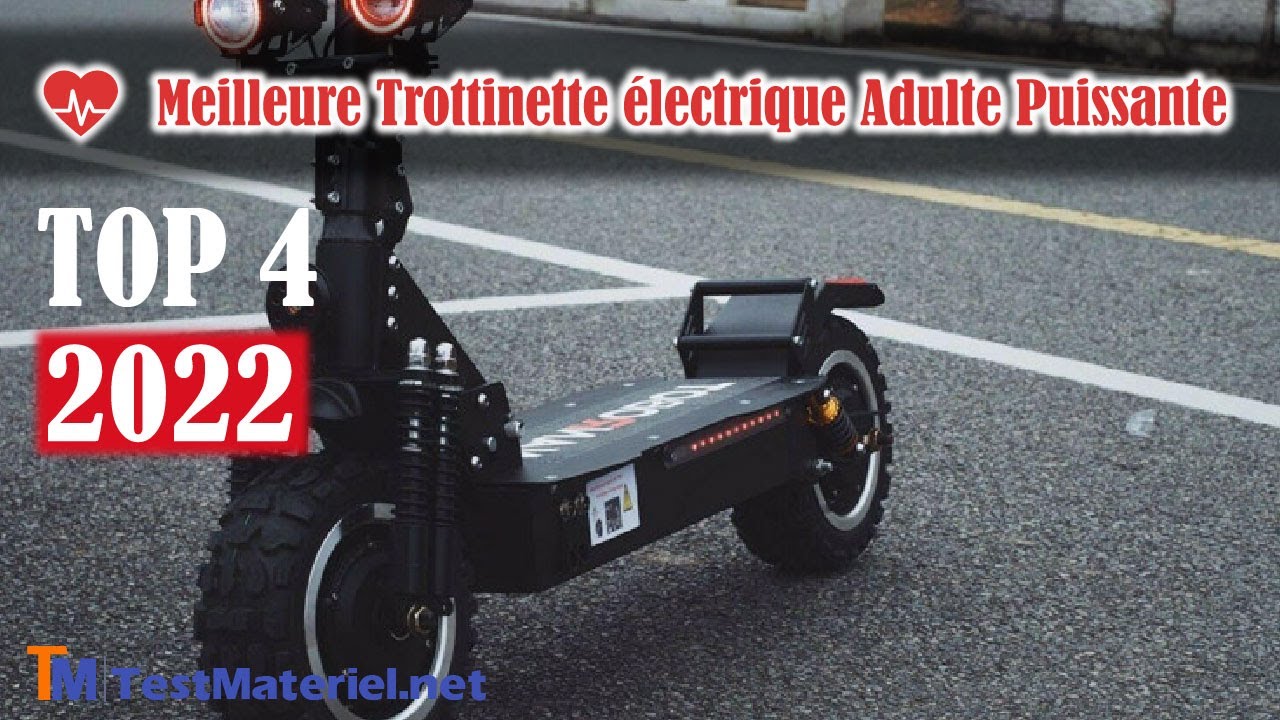 Comparatif meilleures trottinettes électriques puissantes, Guide d'Achat  2022 - www.TestMateriel.net 