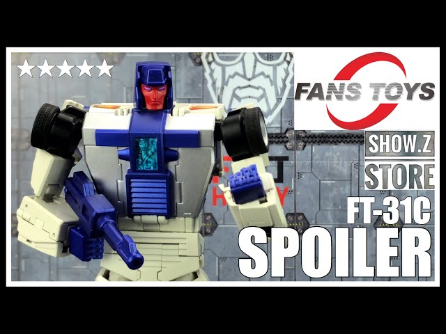 Fans Toys FT-31C SPOILER Transformers Masterpiece Breakdown - YouTube
