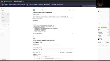 Configure team: Cluster management repo conversation