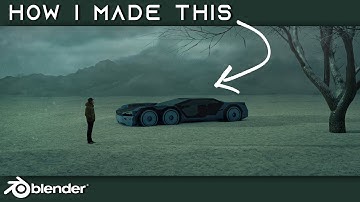 How to create a Blade Runner 2049 scene in Blender