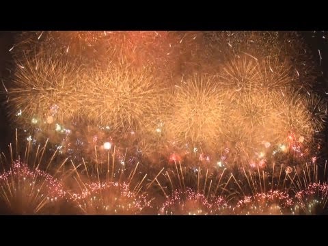 🎆神明の花火 グランドフィナーレ 「マルゴー」 / "Grand finale of marugo" Fireworks of the Yamanashi Shinmei