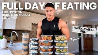 What I Eat in a Day to Build Lean Muscle | Realistic, Quick, High Protein Meals 🍽️
