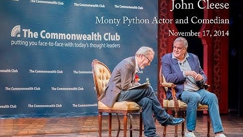 LIVE John Cleese w/ Adam Savage | 11.17.2014