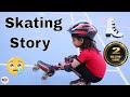 skating for beginners|| how to learn skating ||skating ||boys vs girls by  Pari & Manit