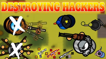 DESTROYING HACKERS! (KILLING HACKERS COMPILATION) - Surviv.io