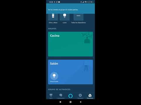 Reproducir música en varios dispositivos Amazon Echo (Alexa) de forma simultanea.