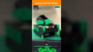 Can you guess this FTC Robot? 7/7/26