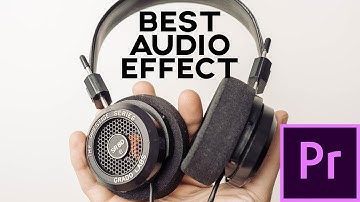 Speed Ramp/Underwater Audio Effect Premiere Pro 2019