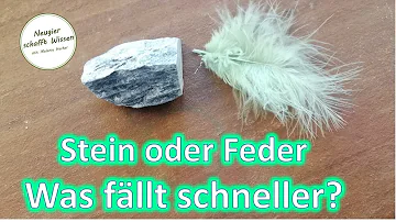 Was fällt schneller 1 kg oder 10 kg?