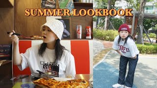 150cm 여름 반팔 룩북 : 키작녀 여름코디, 2021 SUMMER LOOKBOOK, 반팔 하울