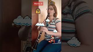 Mario 3 Music! Overworld theme on clarinet #shorts #mario #nintendo #videogames