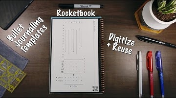 How I Bullet Journal in My Rocketbook: Weekly Templates and Reasoning