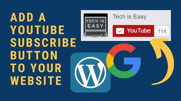 How To Add a YouTube Subscribe Button To Your Website (Wordpress etc.)