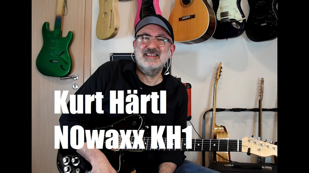 NOwaxx Kurt Härtl KH1 pickup set - Video #1 / blues