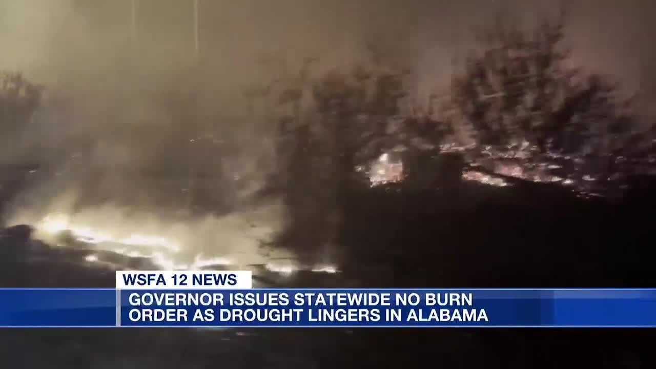Gov. Ivey issues statewide no burn order YouTube
