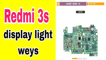Redmi 3s display light problem solution// display light track