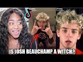 Watching Josh Beauchamp's Popular TikToks | Is Josh A Witch?