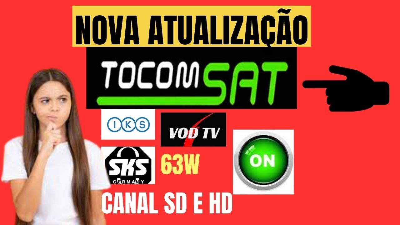 ATUALIZAÇÃO DO RECEPTOR TOCOMSAT S LIMITED EDITION EM 05/09/2023