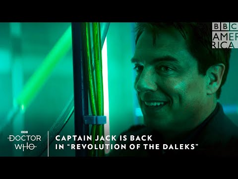 Captain Jack is BACK in "Revolution of the Daleks" this Holiday Season ? Doctor Who | BBC America